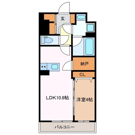 川原町駅 徒歩4分 2階の物件間取画像